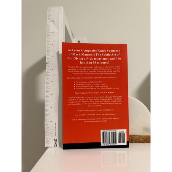 Summary of The Subtle Art of Not Giving a F*ck. A Counterintuitive Approach t... - Picture 4 of 5